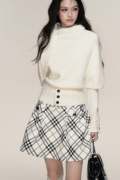 Style Sweater And Skirt Set-Up