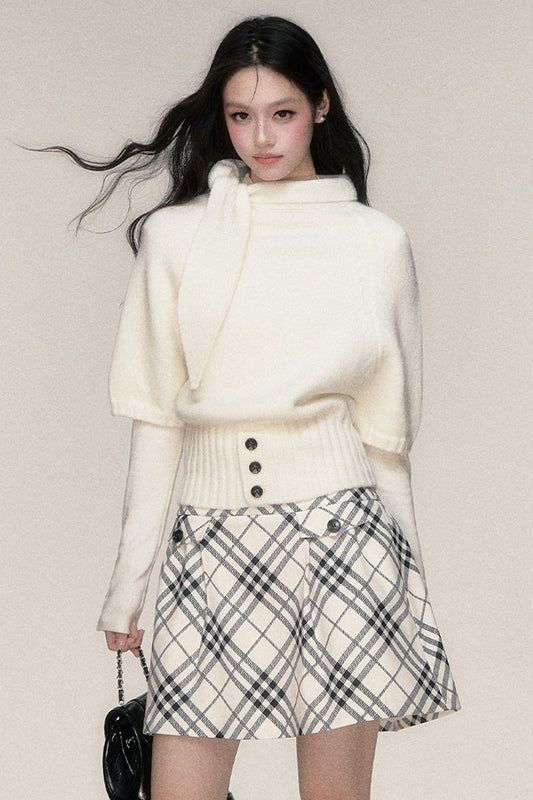 Style Sweater And Skirt Set-Up