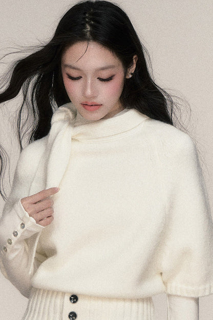 Style Sweater And Skirt Set-Up