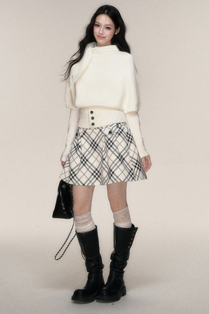 Style Sweater And Skirt Set-Up