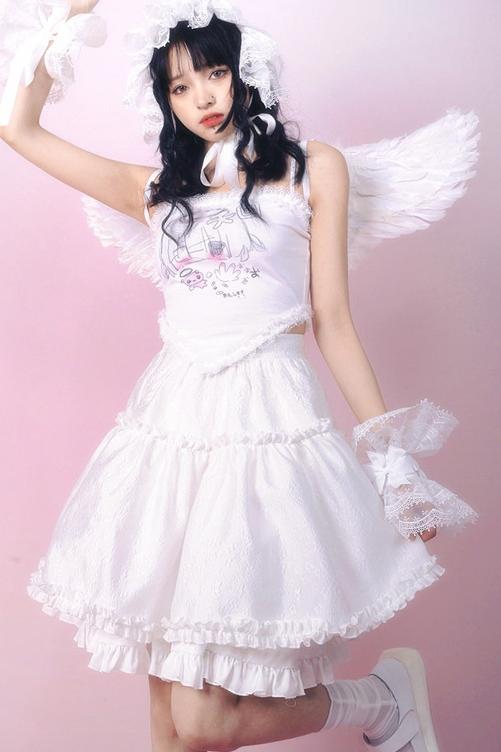 Heavenly Jacquard Princess Skirt