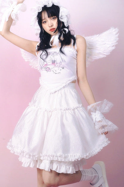 Heavenly Jacquard Princess Skirt