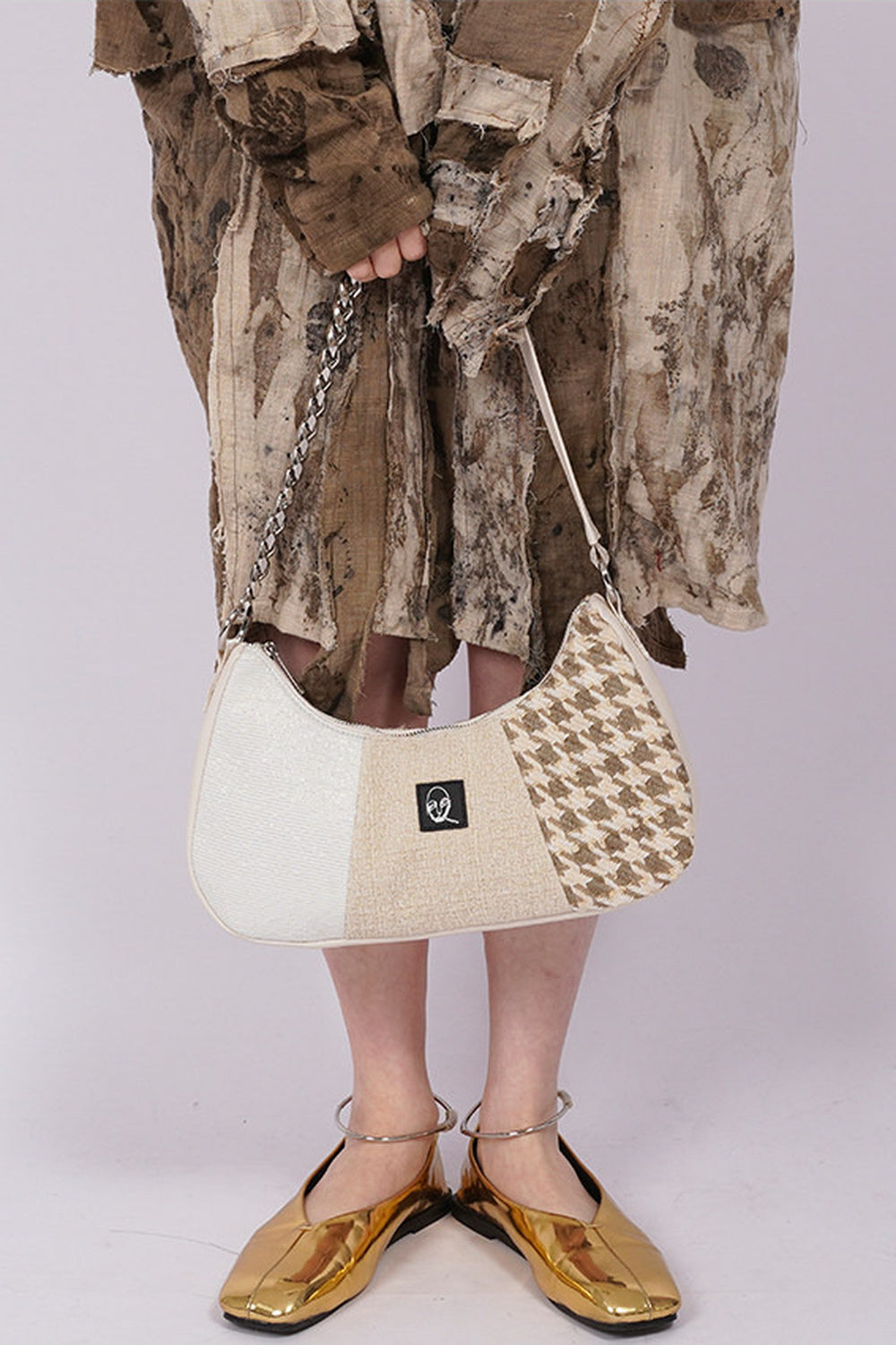 Borsa a tracolla color block Wild