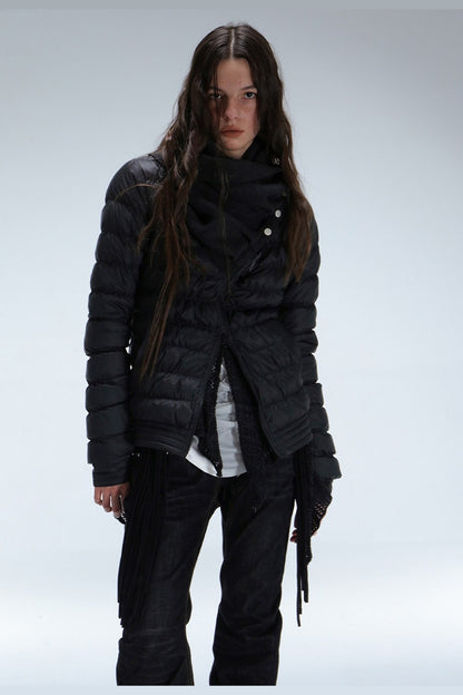 Ribbed Down Jacket