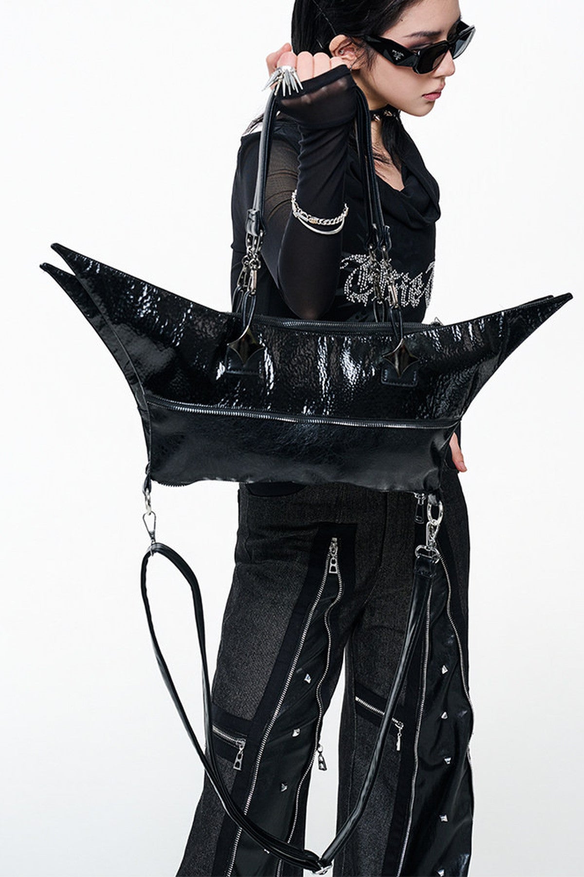 Four-Pointed Star Rabbit Bag