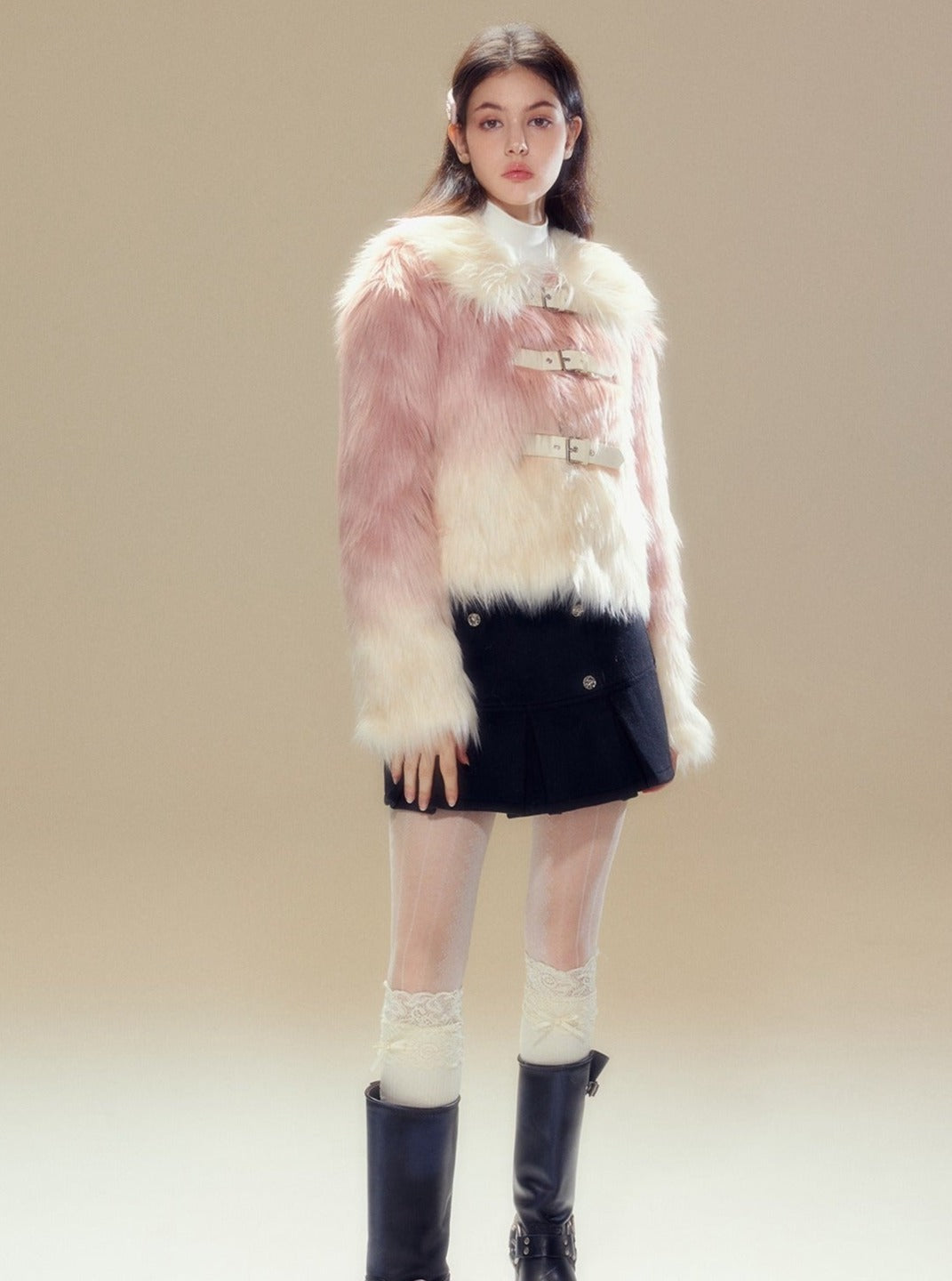 Original pink gradient coat