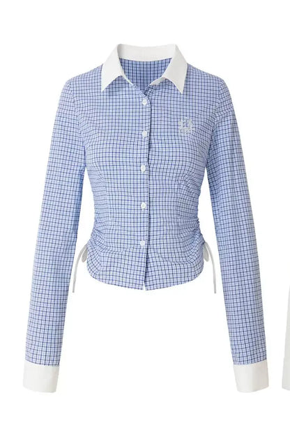 Retro Style Long Sleeve Shirt