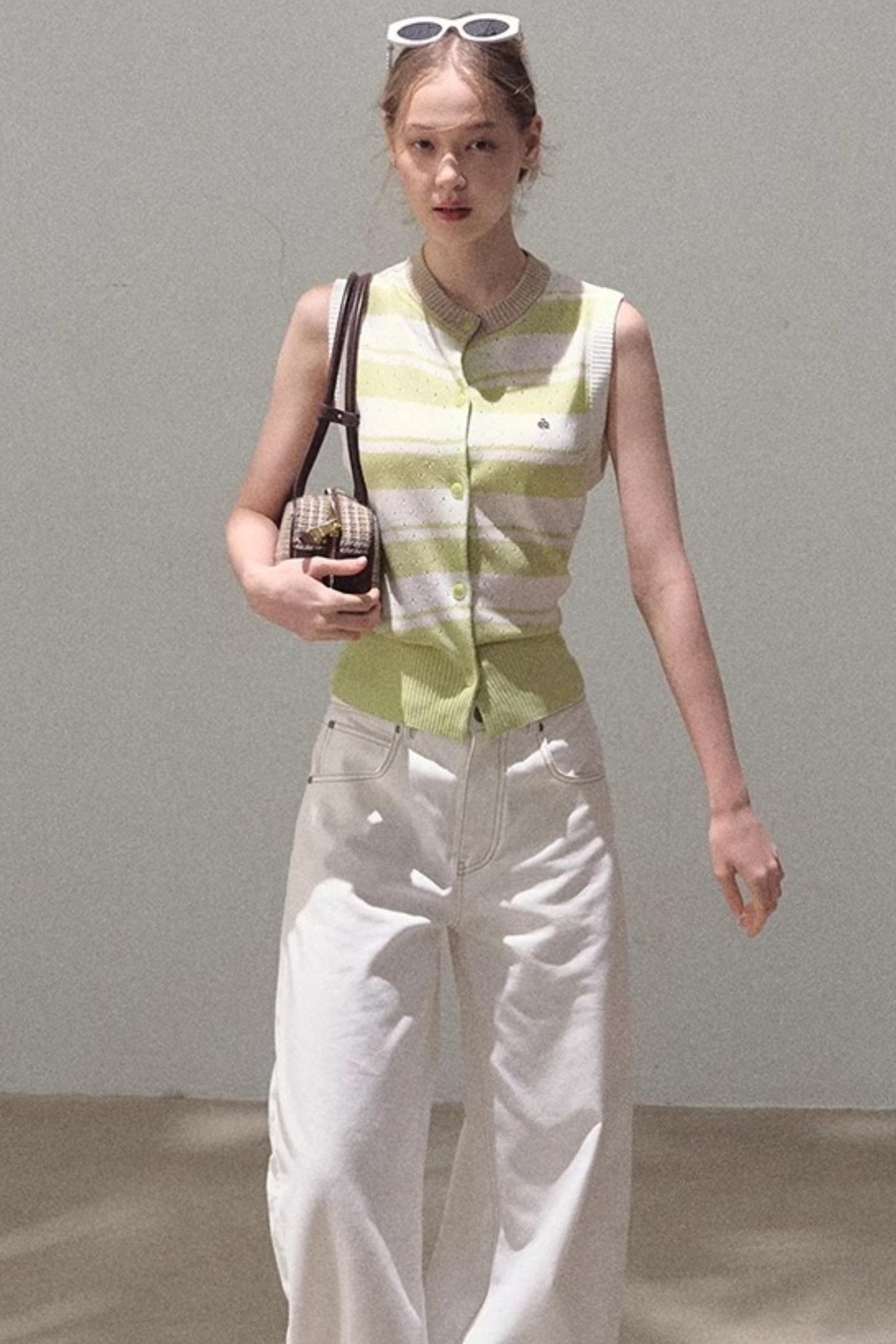 Summer Breeze Knitted Vest