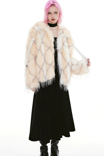 Long-Haired Eco-Friendly Fur Coat