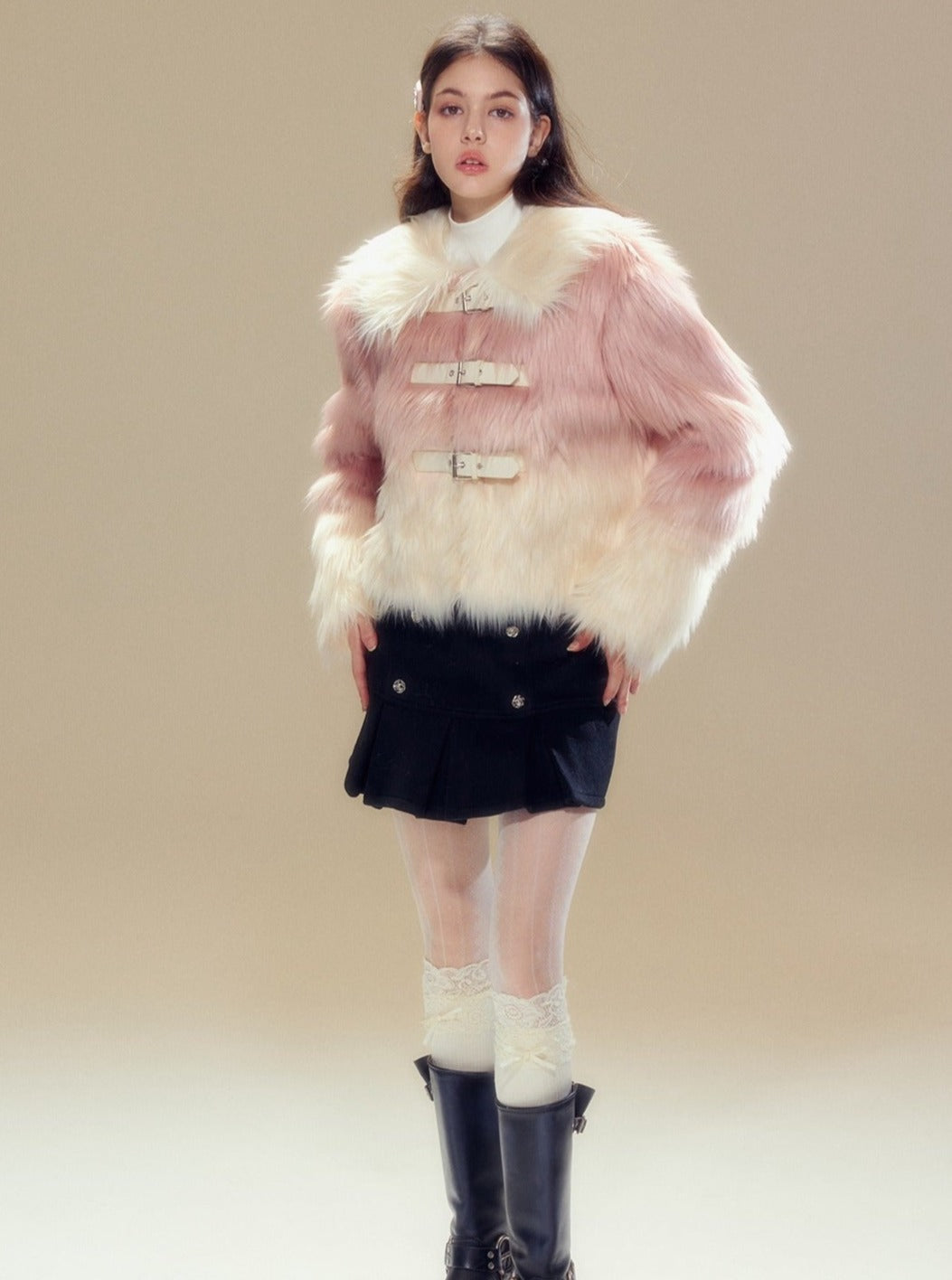 Original pink gradient coat