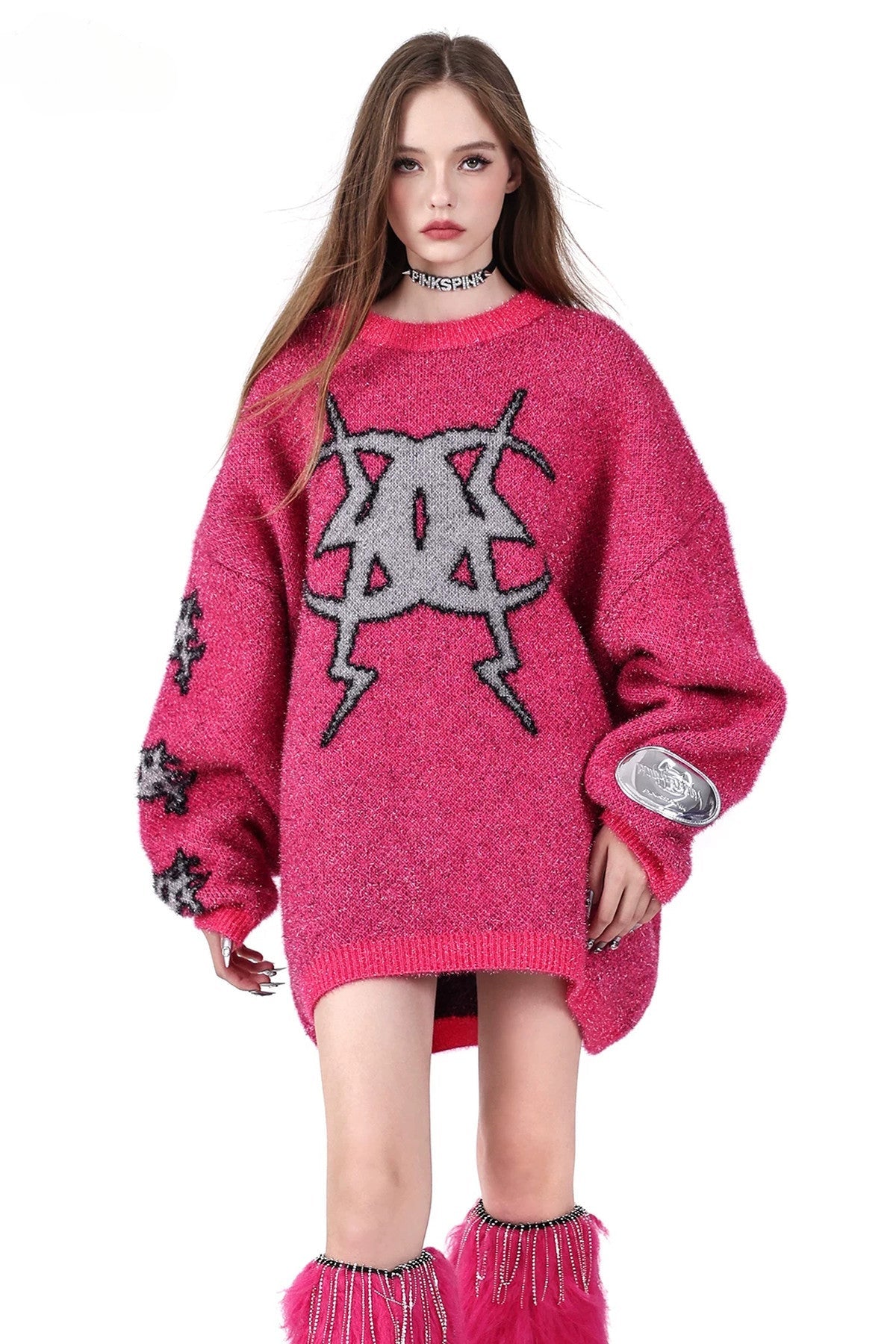 Electric Moon Knit Sweater
