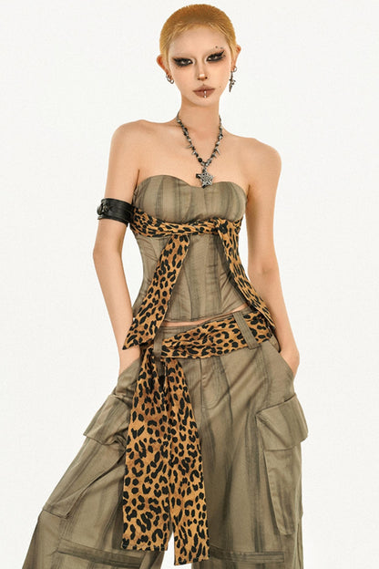 Fishbone Style Bandeau Top Set-Up