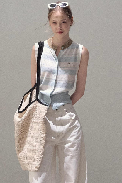 Summer Breeze Knitted Vest
