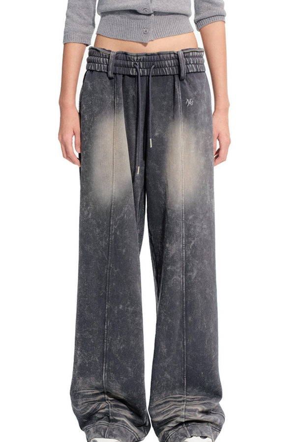 Volcano Wide-Leg Sweatpants