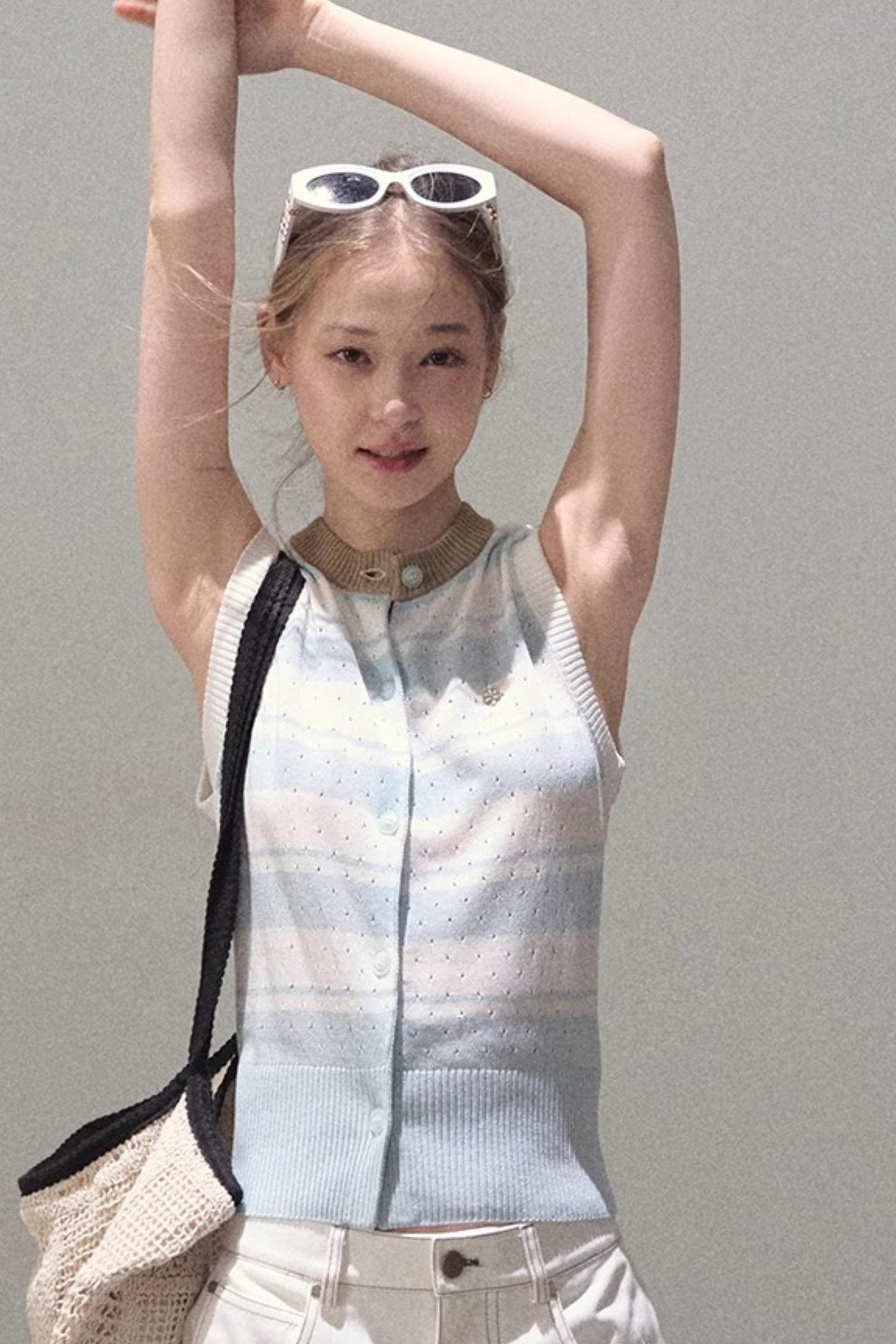 Summer Breeze Knitted Vest