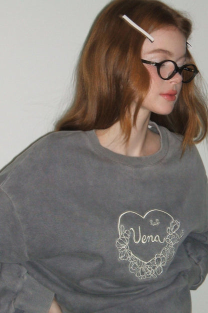 Gray Halter Sweatshirt Skirt Set-Up