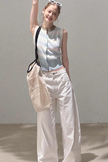 Summer Breeze Knitted Vest