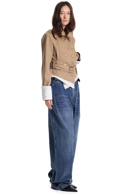 Punk Water Spray Jeans