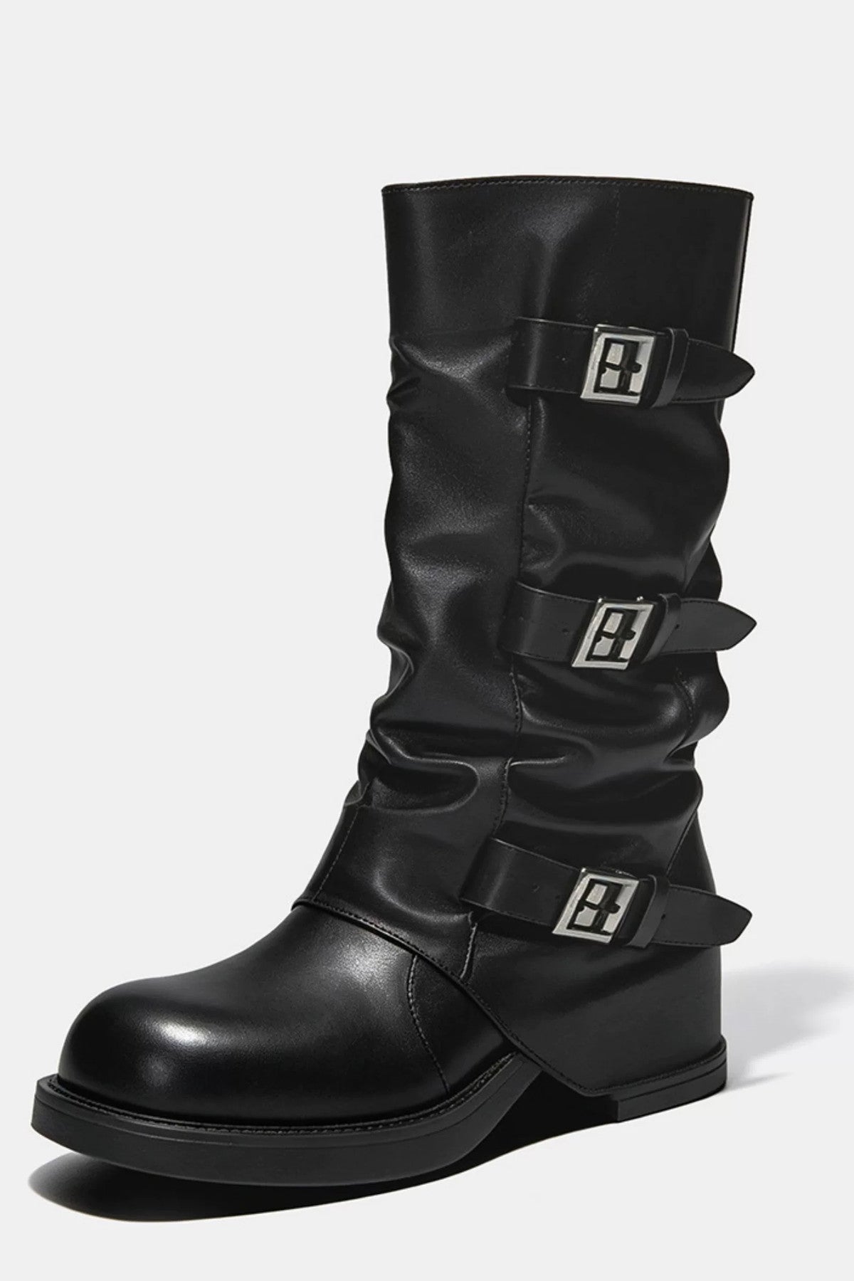 Western Cowboy Mid-High Boots