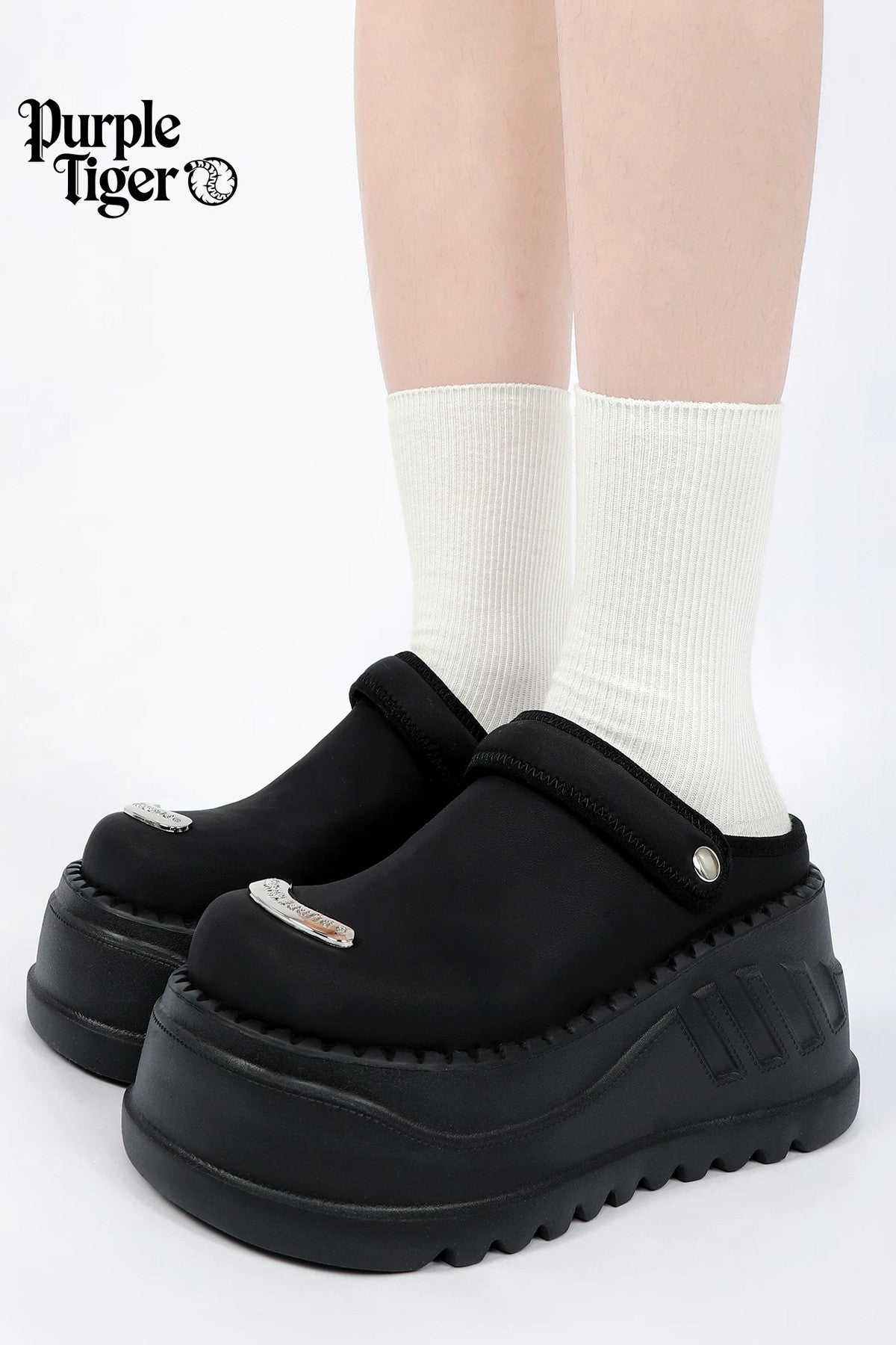 Genuine Leather Height-Increasing Birkenstock-Style Thick-Soled Clogs
