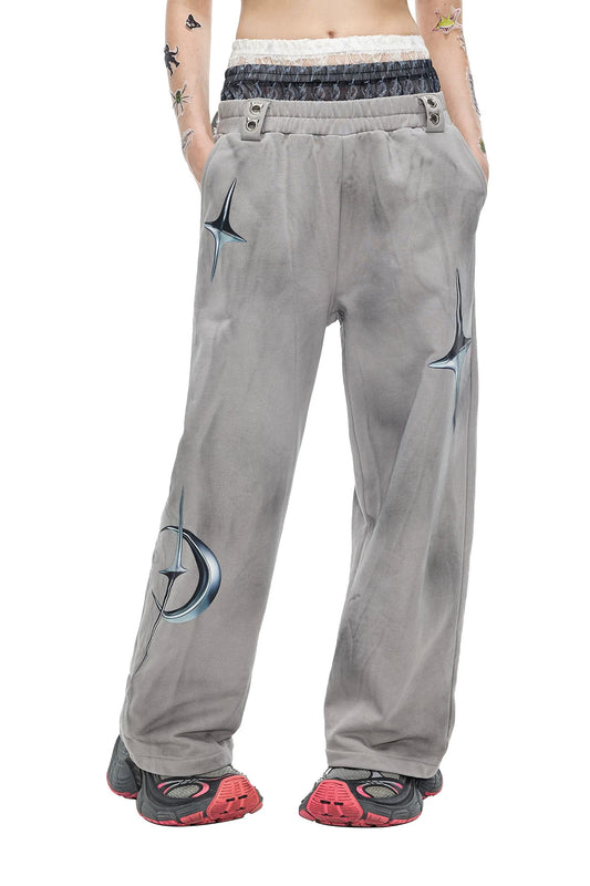 3-Layer Waistband Sweatpants