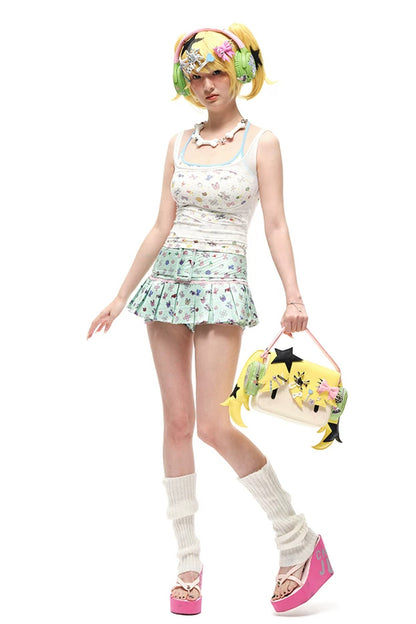 Girl Headphones Handbag Crossbody Shoulder