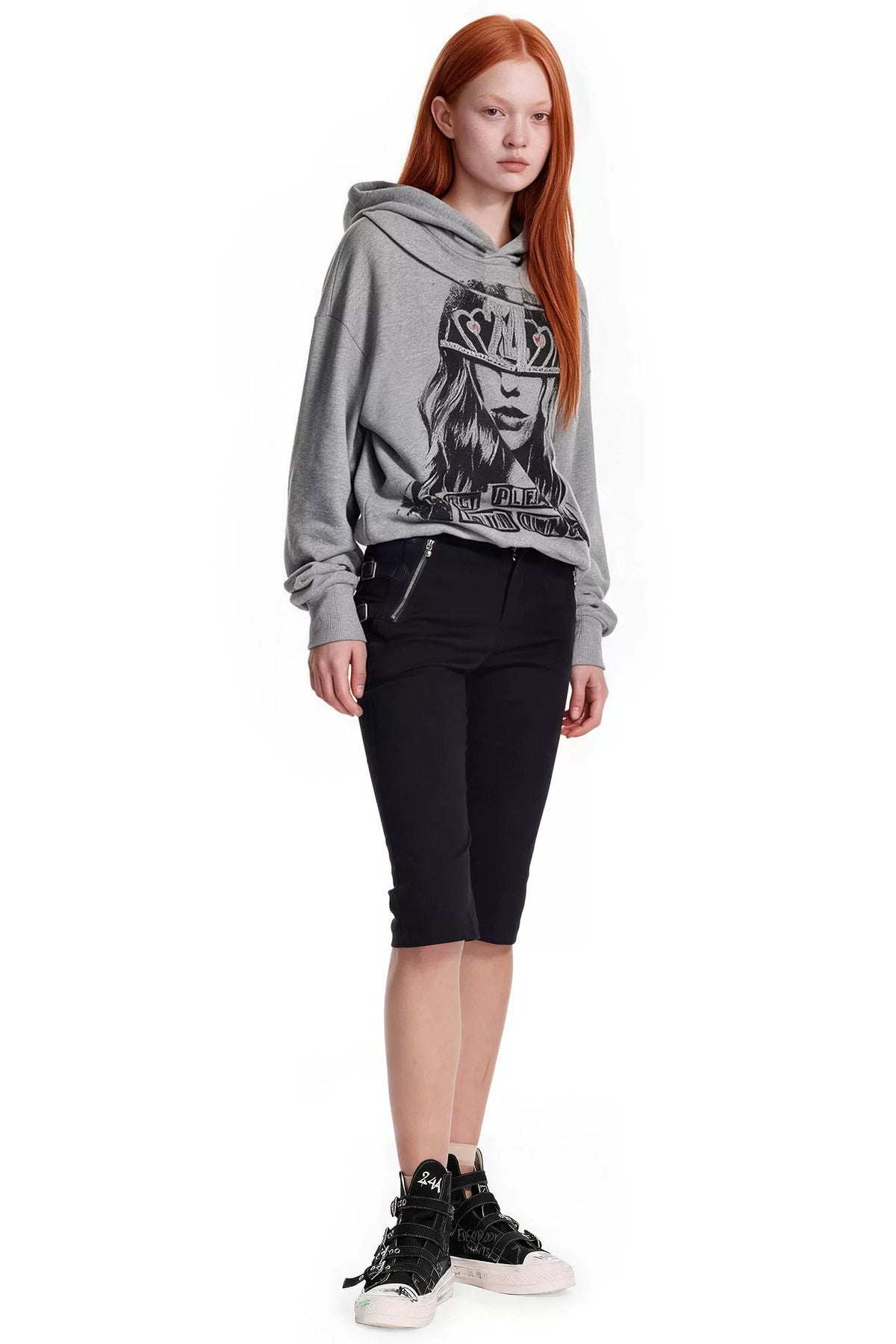 Punk Grunge Graffiti Canvas Shoes