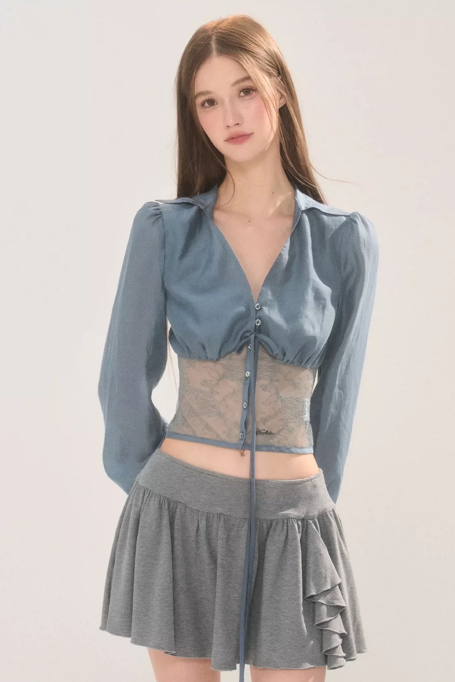Flowy Bowknot Skirt