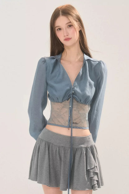Flowy Bowknot Skirt