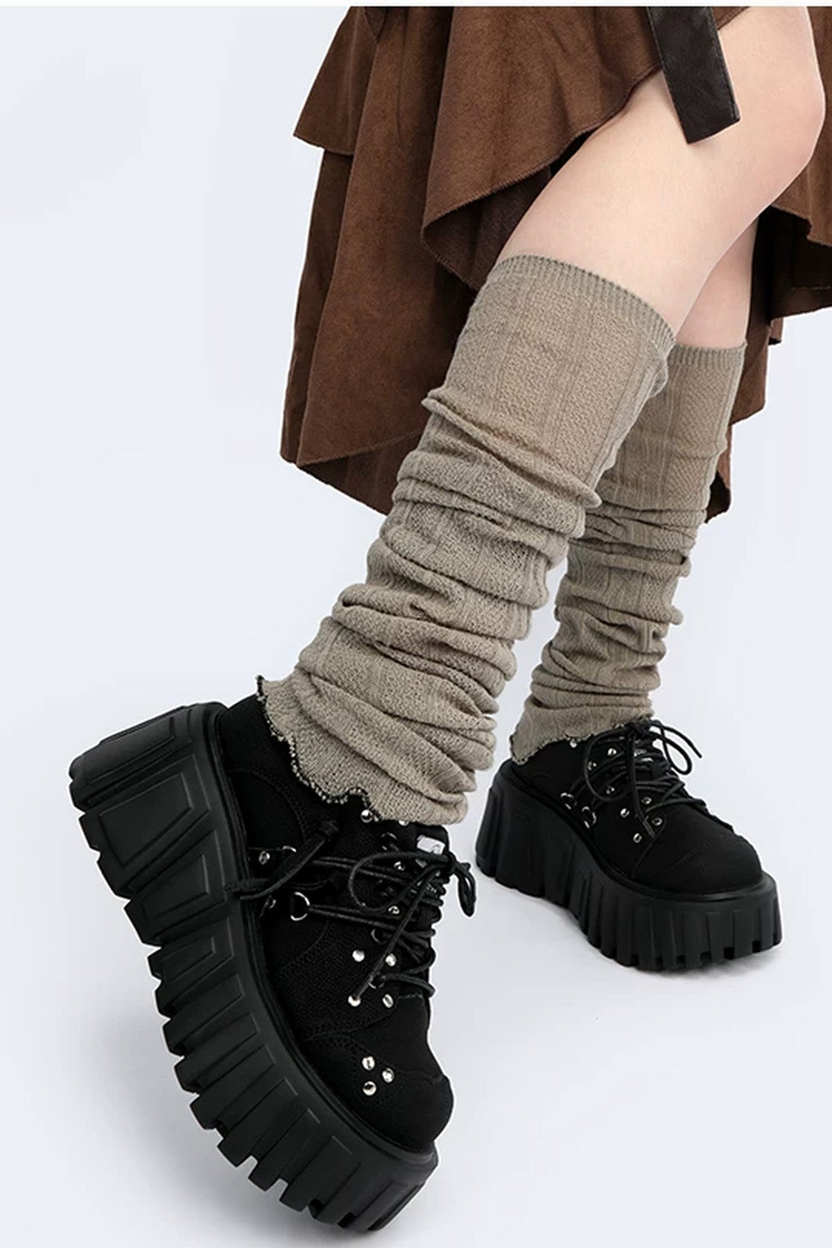 Retro Gothic Platform Shoes