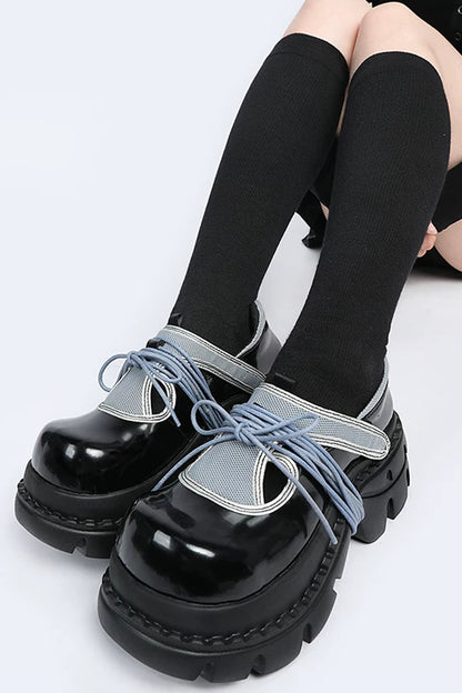 Retro Thick-Soled Mary Jane Shoes