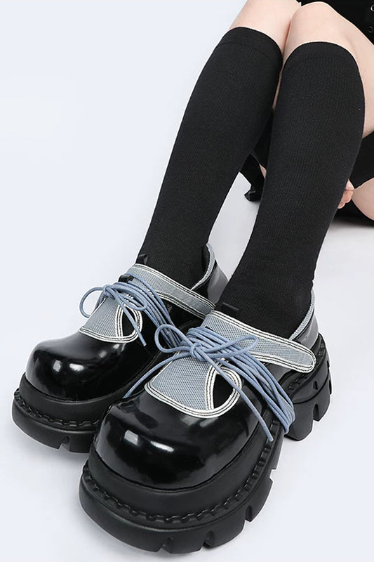 Retro Thick-Soled Mary Jane Shoes