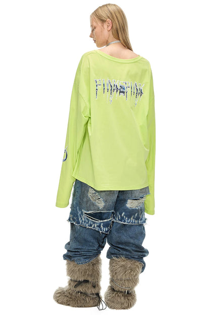 Punk-T-Shirt im Light-Subkulturstil