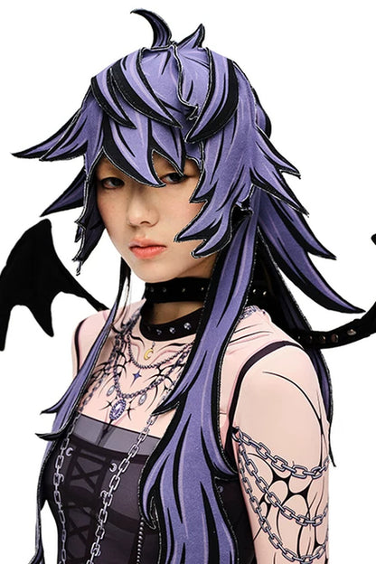 Character Printed Long Hair Cap