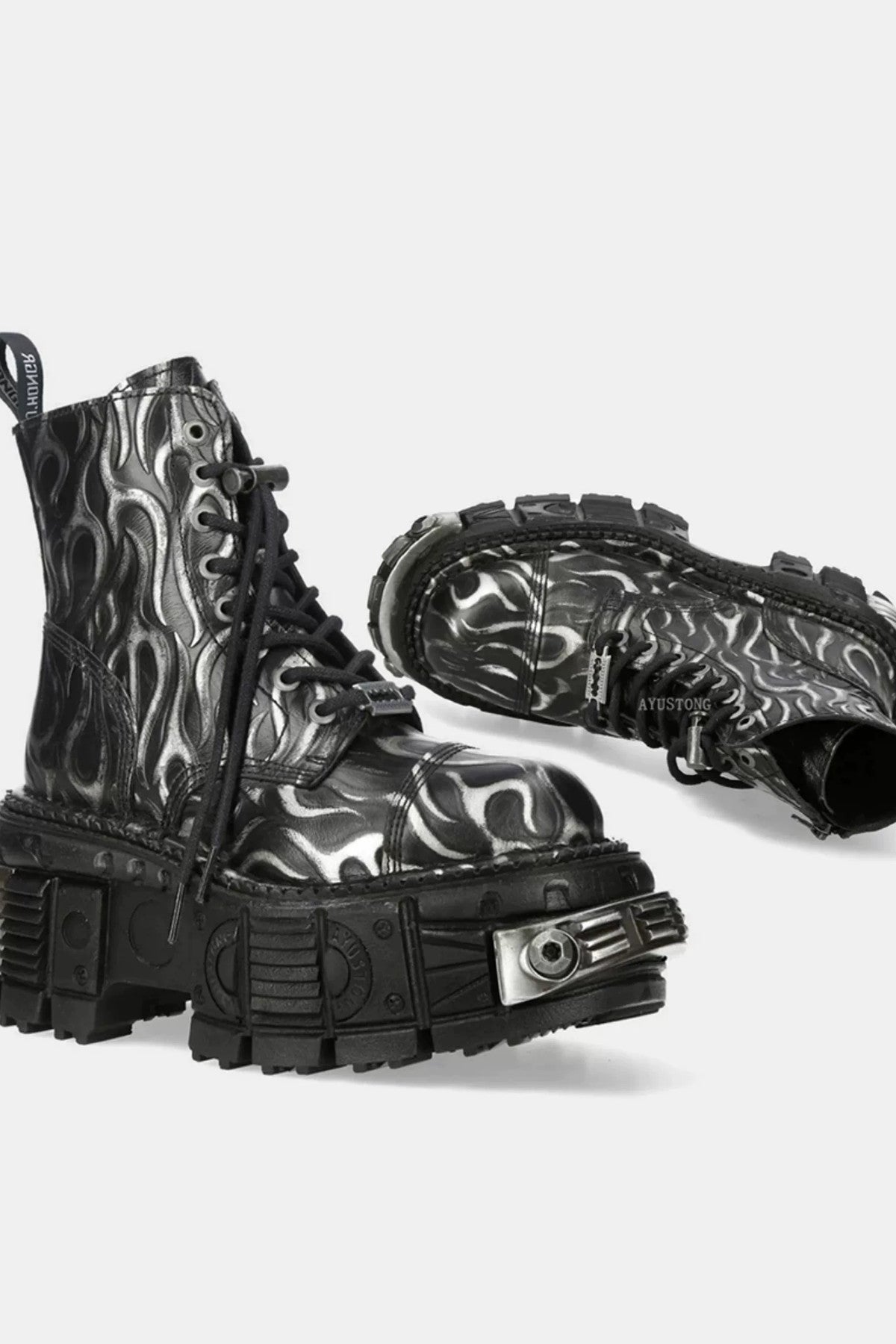 Y2K Punk Platform Boots