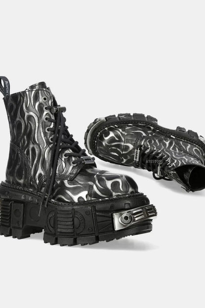 Y2K Punk Platform Boots