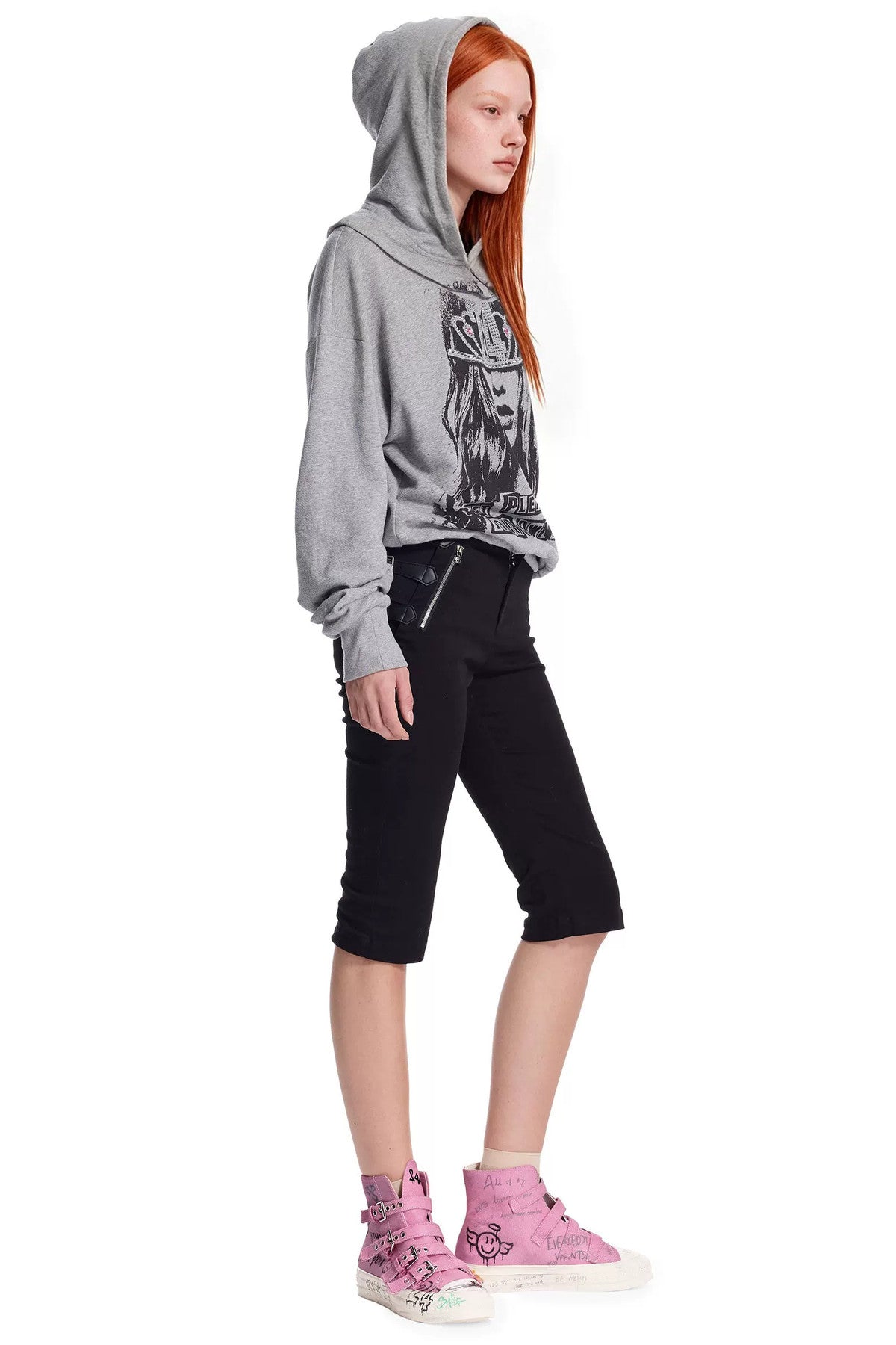 Punk Grunge Graffiti Canvas Shoes