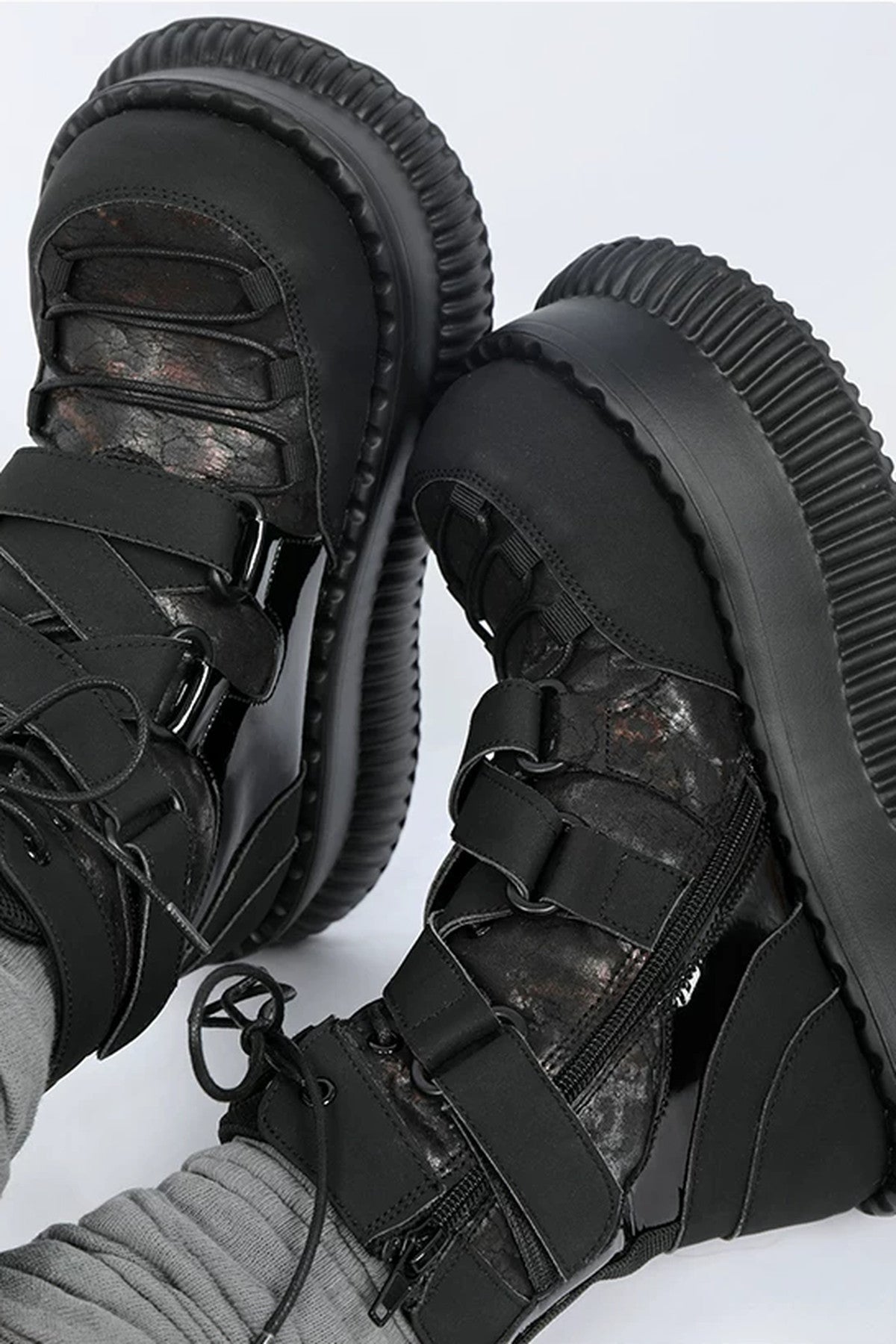 Thick-Soled Short Boots