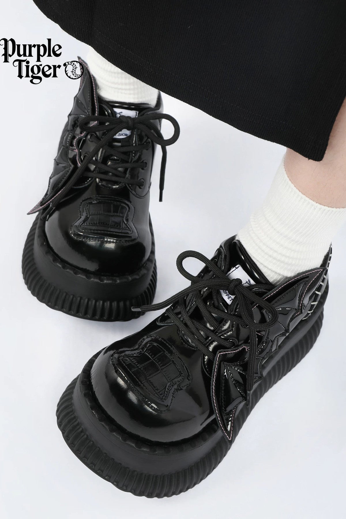 Bat Height-Increasing Platform Shoes
