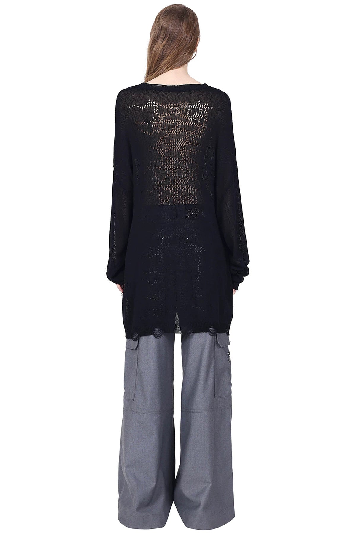 Y2K Hollow Out Knit Top