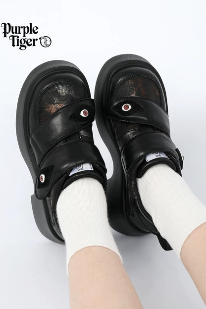 Ghost Eye Platform Shoes