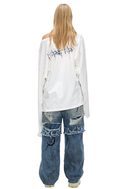 Punk-T-Shirt im Light-Subkulturstil