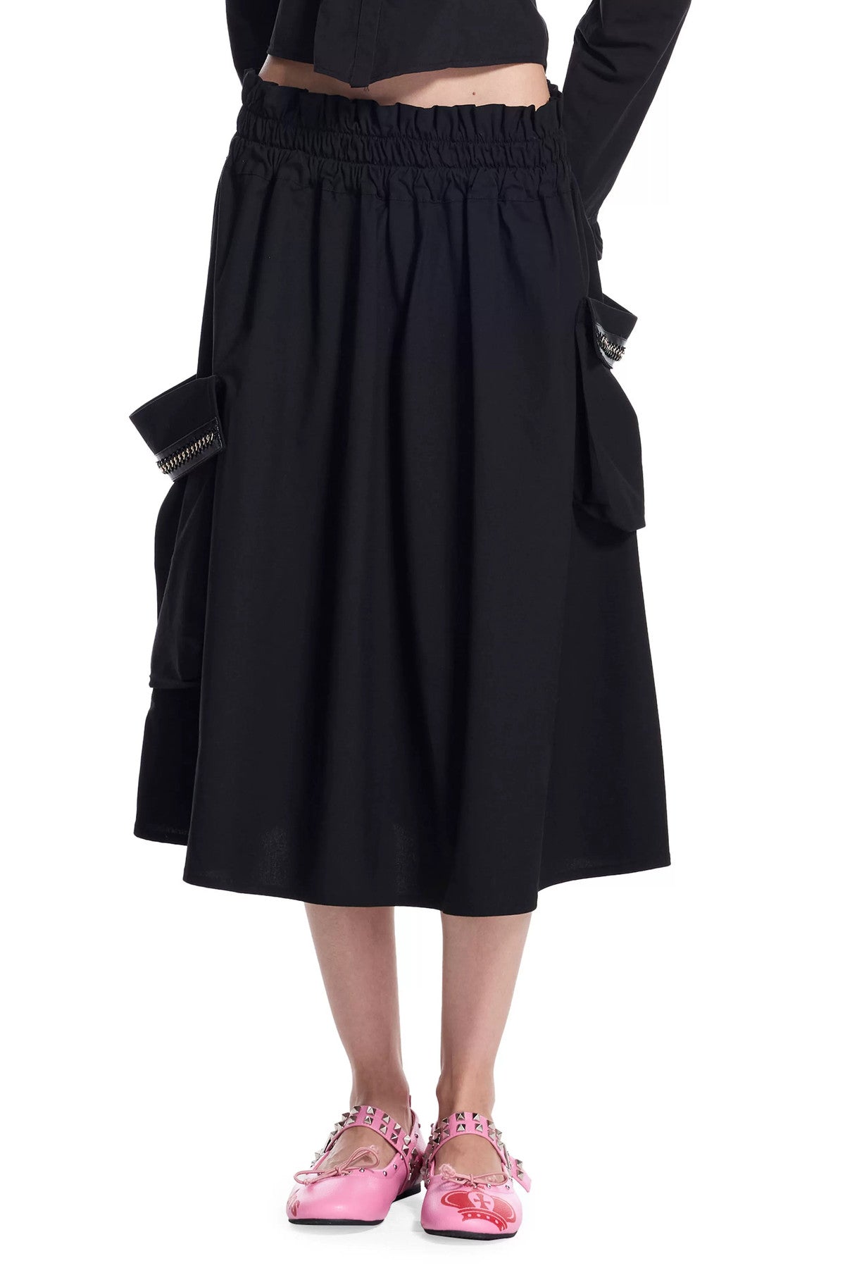 Punk Utility Pocket Skirt