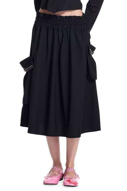 Punk Utility Pocket Skirt