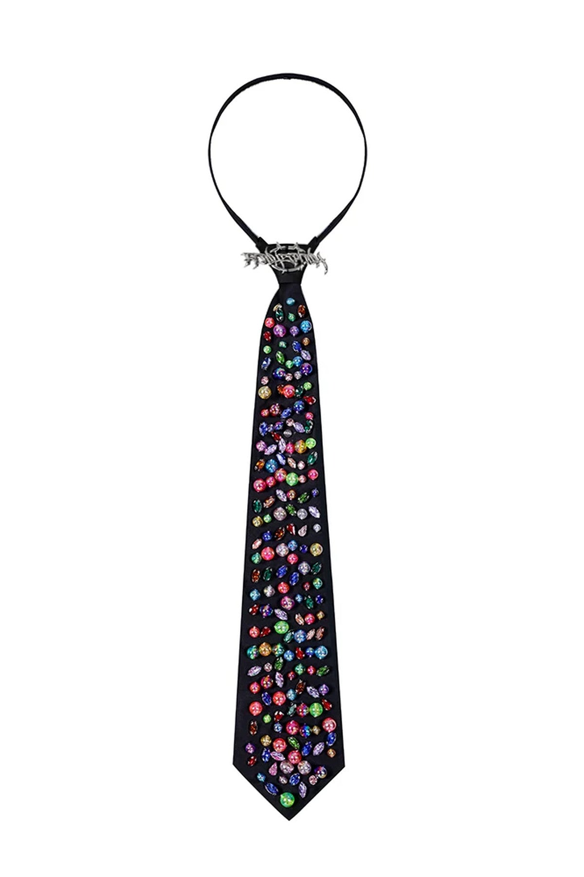 Unisex Handmade Beaded Starry Sky Tie