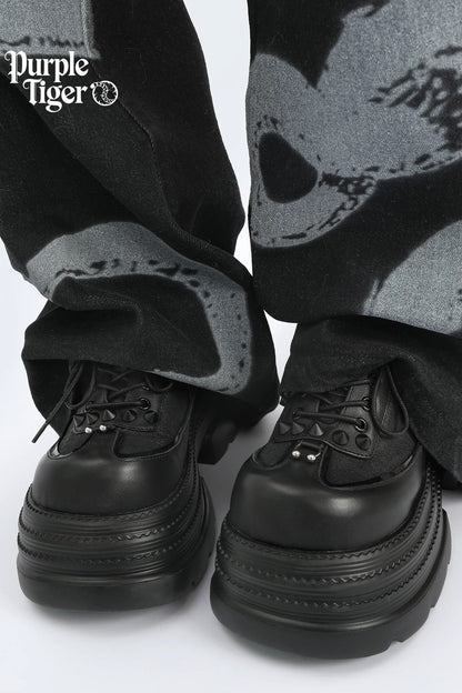 Cyberpunk Platform Sole Shoes