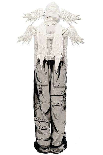 Angel Wing Hooded Scarf