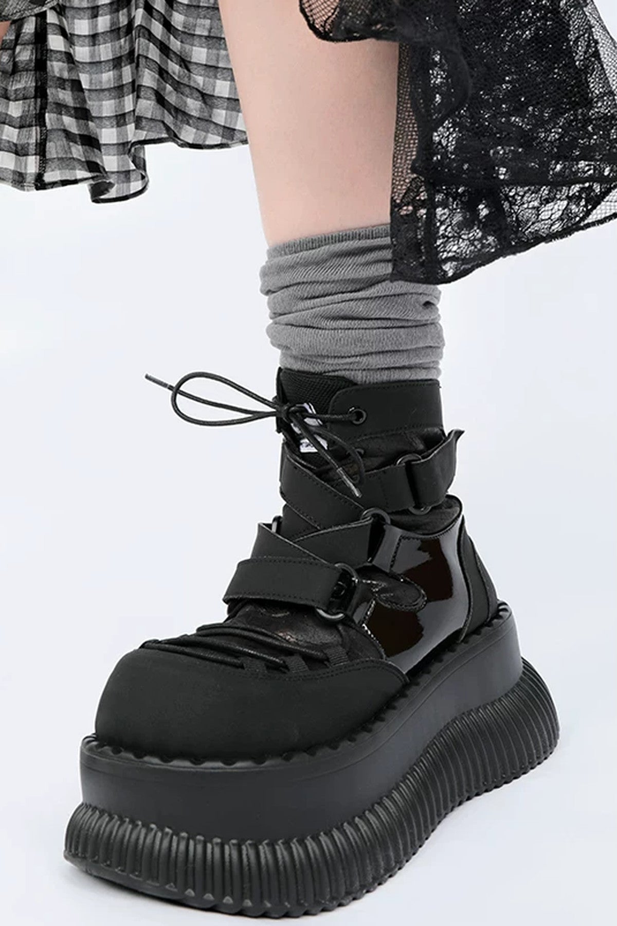 Thick-Soled Short Boots
