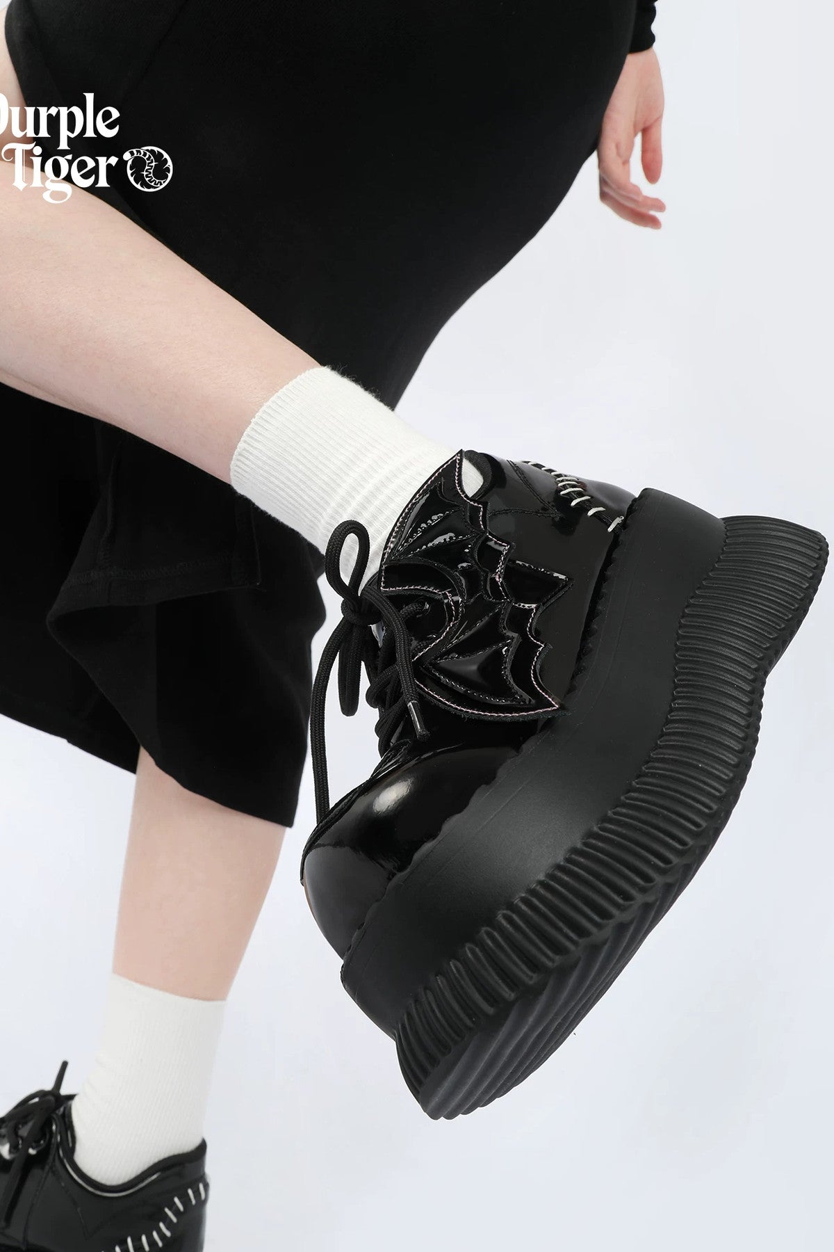 Bat Height-Increasing Platform Shoes