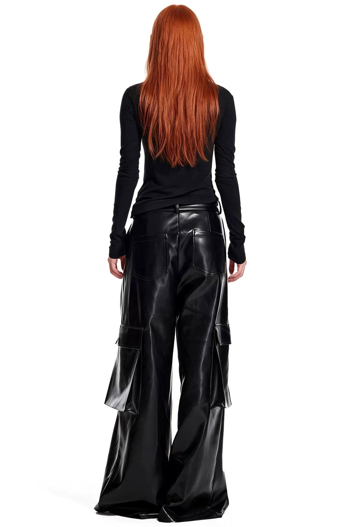 Asymmetrical Metal Hook Knit Top
